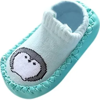 Dívčí obuv Dětské capáčky A16 tyrkysová 0-6 měsíců