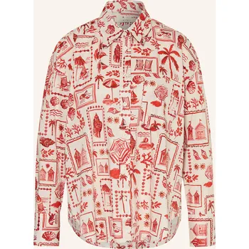 Dámská halenka Lilienfels Dámská Košile, bílá / červená, 34