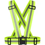 Reflexní nastavitelné šle – zelená bezpečnostní vesta