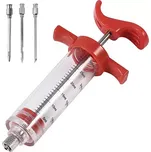 Nástřikovač marinády na maso 30 ml s 3 nerezovými jehlami