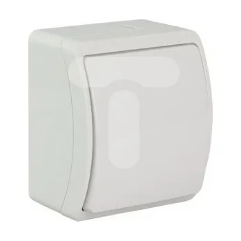 vypínač Koala Univerzální/schodnicový spínač bez potisku, IP44, bílý VW 157-01 61.