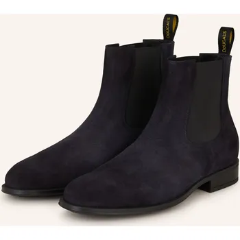 Pánské mokasíny Doucal's Pánské Chelsea Boty, tmavě modrá, 43