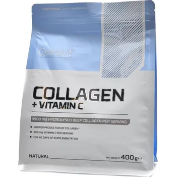 Kloubní výživa Ostrovit Collagen + vitamin C 400 g natural