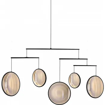 DCW éditions Focus LED závěsné svítidlo Černá / 5