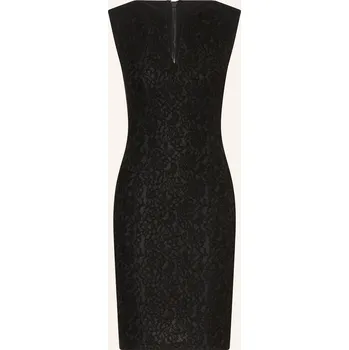 Dámské oblečení Sportalm Dámské Pouzdrové Šaty S Krajkou, černá, 40