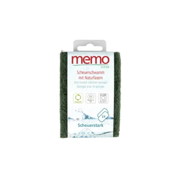 Memo Mycí houbičky s přírodními vlákny 2 ks Množství: 1 ks
