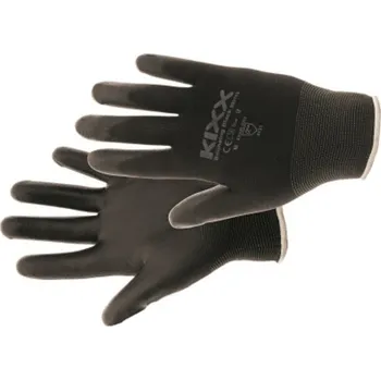 Pracovní rukavice Cerva Rukavice povrstvené KIXX BOUNCING BLACK polyuretan 11
