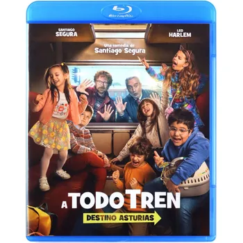 Blu-ray film A todo tren! Destino Asturias Blu-ray disk