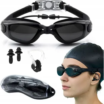 Plavecké brýle Plavecké brýle se špunty do uší, proti zamlžování (ANTI FOG) + pouzdro