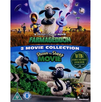 Blu-ray film Shaun the Sheep: 2 Movie Collection Blu-ray Blu-ray disk