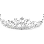 Štrasová korunka do vlasů s očky