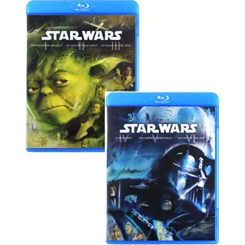 GWIEZDNE WOJNY KOMPLETNA SAGA (6BLU-RAY) Blu-ray disk