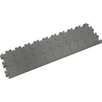 vinylová podlaha Grafitový PVC vinylový nájezd Fortelock 2045 (penízky) - 51 x 14 x 0,7 cm