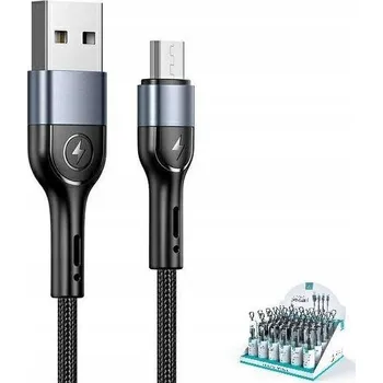 Datový kabel Kabel Usams USB - microUSB typ B 1 m černý