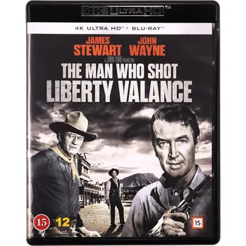 Blu-ray film Człowiek, który zabił Liberty Valance'a Blu-ray 4K disk