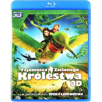 Blu-ray film TAJEMNICA ZIELONEGO KRÓLESTWA 3D BLU-RAY Blu-ray 3D disk (Tajemství Zeleného království)