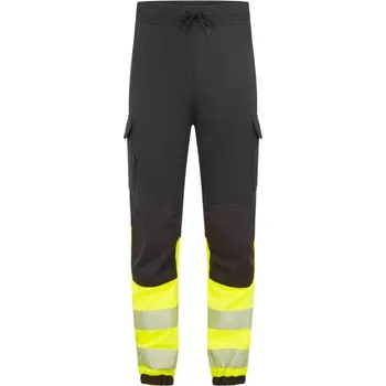 Pánské kalhoty PORTWEST Kalhoty FR433 PW3 Modaflame FR Jogger do pasu, reflexní POR-FR433BKYXXXL 3XL Černá/žlutá