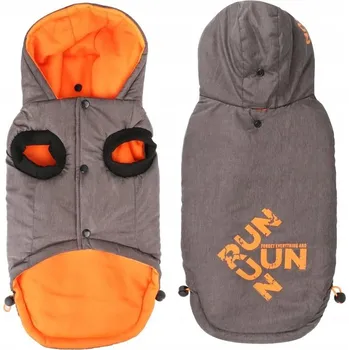 Obleček pro psa Bunda pro psa vesta s kapucí voděodolná větruodolná velikost XXL