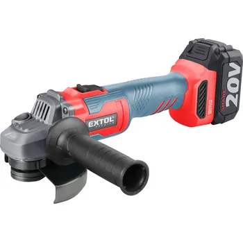 úhlová bruska Aku úhlová bruska Extol Premium 8891838 bruska úhlová aku SHARE20V, 125mm, BRUSHLESS, 4Ah
