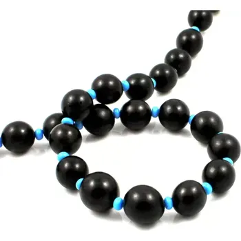 Náhrdelník Velké korále na krk – buri a rokajl