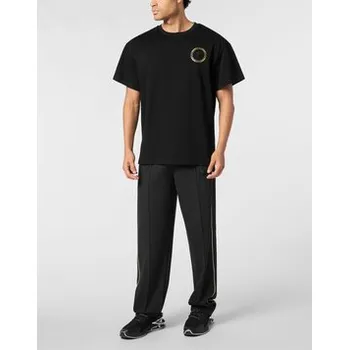 Pánské tričko Plein Sport T-Shirt 28475 Černá Regular Fit 3XL