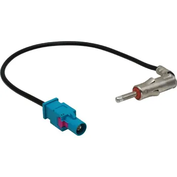 Autoanténa Antenni adapter FAKRA - DIN 90° - Anénní adaptér FAKRA samec - DIN samec 90°<br />Výrobce: - 295736 U