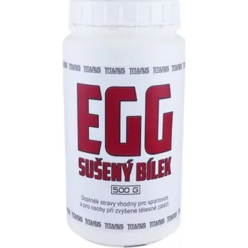 Fitness Titánus EGG sušený bílek 500 g + Sleva 3 % pro registrované