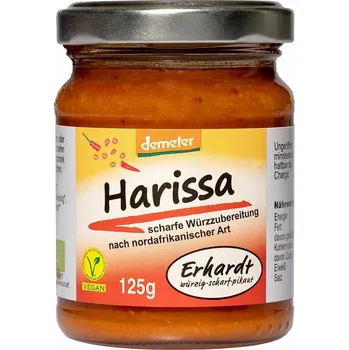 Erhardt Harrissa 125 g bio BIO VEGAN DEMETER Množství: 1 ks