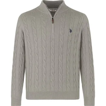 Pánské oblečení Svetr U.S. Polo Assn. Grau 6903153 M