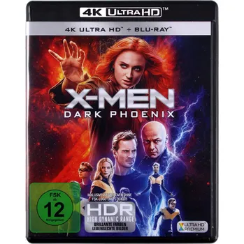 X-Men: Mroczna Phoenix Blu-ray disk
