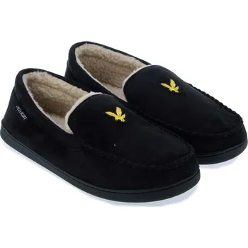 Pánské pantofle Boty Lyle and Scott Black 601153 UK 10