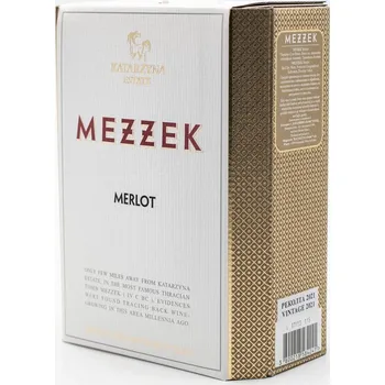 Víno Katarzyna Estate Mezzek Bag in Box Merlot 2024 3l