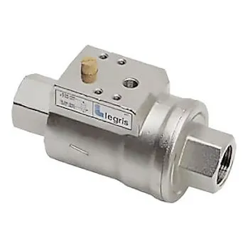 Ventil Pneumatický zavřený ventil ovládaný vzduchem/elektricky G3/4"vni^20mm Legris 4202 20 27 30