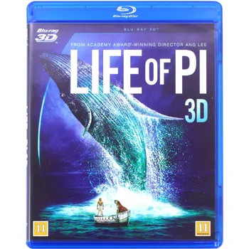 Life of Pi 3D Blu-ray disk