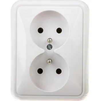 Elektrická zásuvka Kos-Elektro System Elektrická Zásuvka bílá