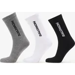 Ponožky Salomon Everyday Crew Socks 3-Pack Black/ White S