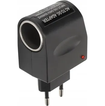 IP kamera NAPÁJECÍ ADAPTÉR 230V NA 12V 1.5A S AUTO ZÁSUVKOU (ZAPALOVAČ)