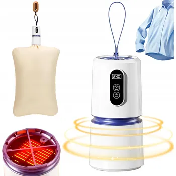 Sušička MINI SUŠIČKA PRÁDLA 200W ELEKTRICKÁ TICHÁ S ČASOVAČEM