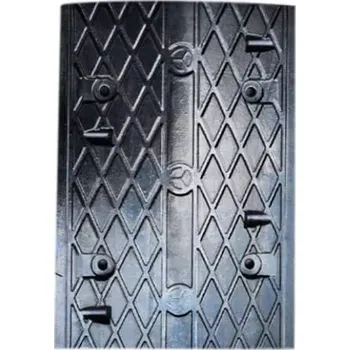 Dopravní značení Černý plastový průběžný zpomalovací práh SB-09 - 33 x 50 x 4 cm