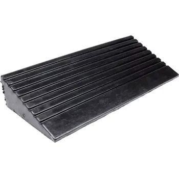 Nakládací rampa pro vozidlo Gumová nájezdová rampa k obrubníku - 60 x 23 x 10 cm