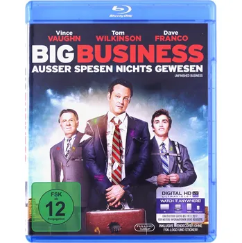 Blu-ray film Unfinished Business (Niedokończony interes) Blu-ray disk