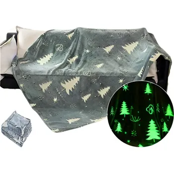 Prostěradlo Deka BestHurt polyester 160 cm x 200 cm šedá