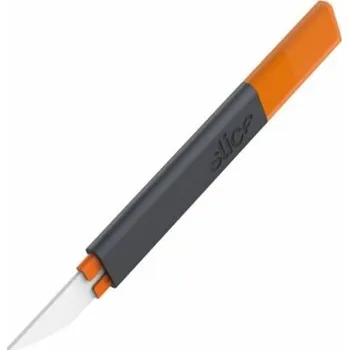 Pracovní nůž Černo-oranžový plastový odjehlovací nůž SLICE - 16,5 x 2,3 x 0,8 cm