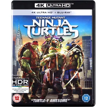 Blu-ray film Teenage Mutant Ninja Turtles (Wojownicze Żółwie Ninja) Blu-ray disk