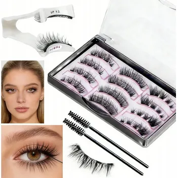 Umělé řasy Magnetické řasy Opakovaně použitelné umělé řasy s aplikátorem, bez lepidla