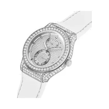 Hodinky Guess Hodinky GW0439L1 Stříbrná OS