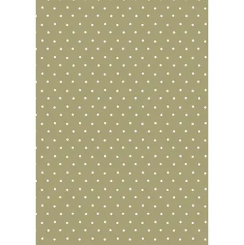 Balící papír Ib Laursen Balicí papír Daisies Green – 5 m