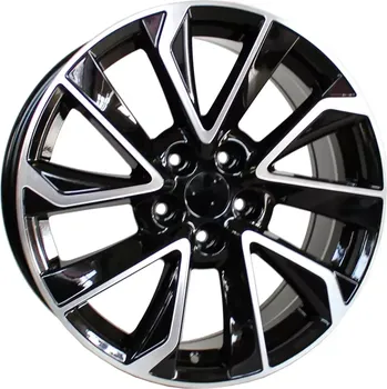 Auto-moto Alu kola Racing Line B5463, 15x6 4x100 ET40, černá + leštění