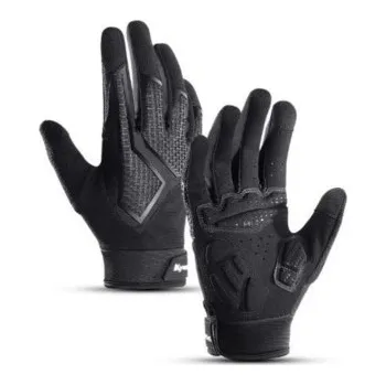 Cyklistické rukavice Protiskluzové celoprstové dotykové rukavice (XL)