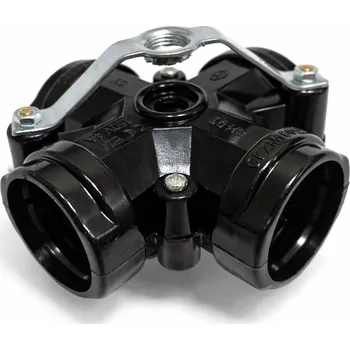 Objímka na žárovku Čtyřcestná objímka E27 s montážním držákem